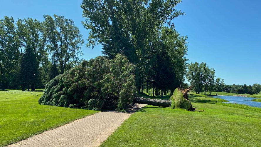 Storm damage at Thornberry Creek at Oneida (1)