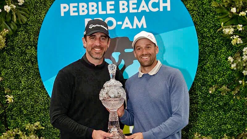 Aaron Rodgers wins Pebble Beach Pro-Am amid questions about NFL future