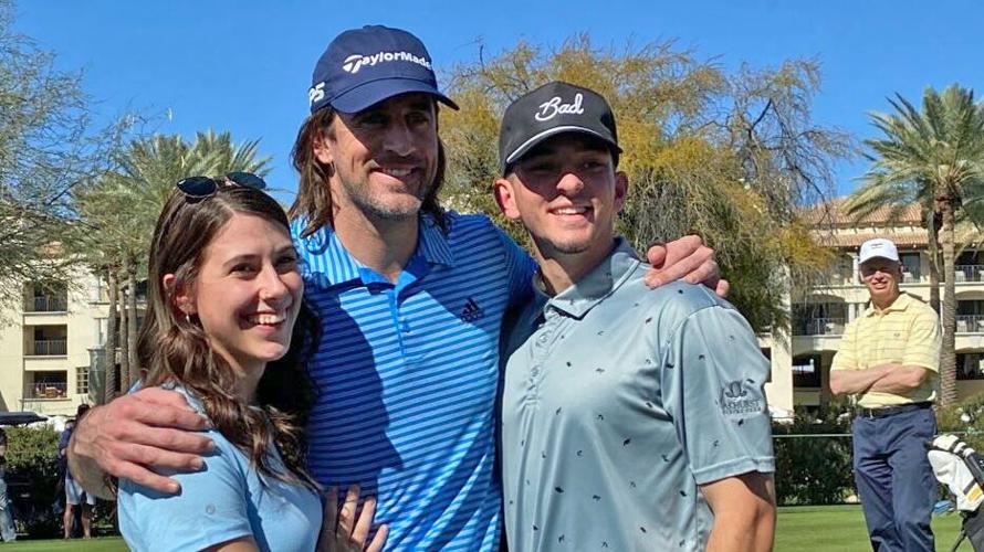 Packers QB Aaron Rodgers was truly a man of the people at WM Phoenix Open  pro-am. Just ask Marlowe Sorensen and Sandy Bing., Men's Professional