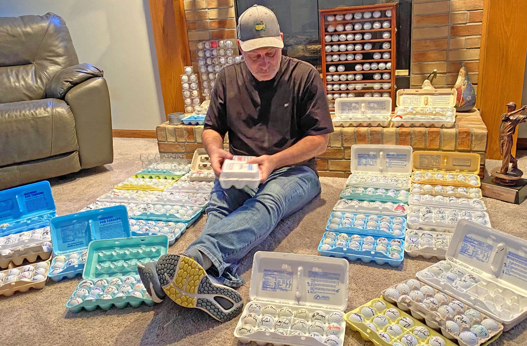 Talk about going balls to the wall, my