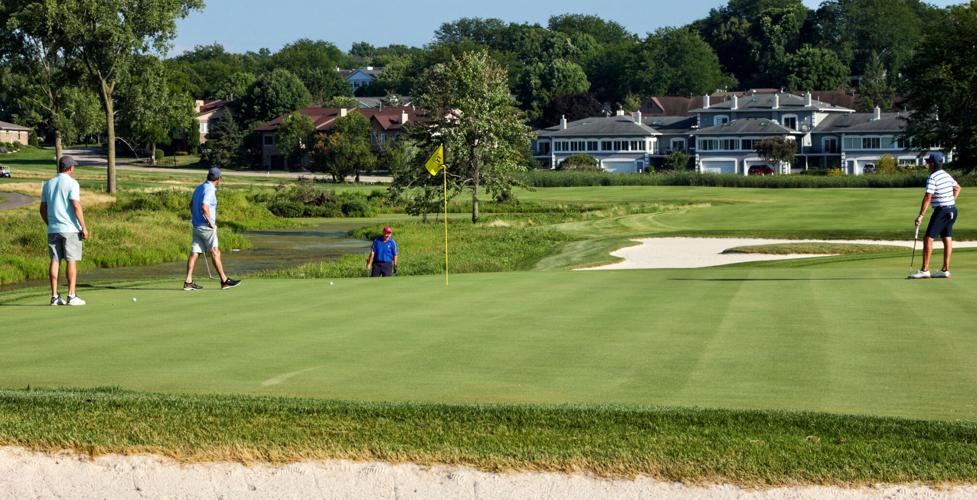 Dennis Tiziani proudly shows off his newly overhauled TPC Wisconsin