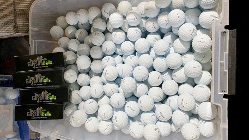 Lose too many Titleists? Two Guys with Balls, a Wisconsin company, has lots  of used golf balls it wants to sell you | Business | wisconsin.golf