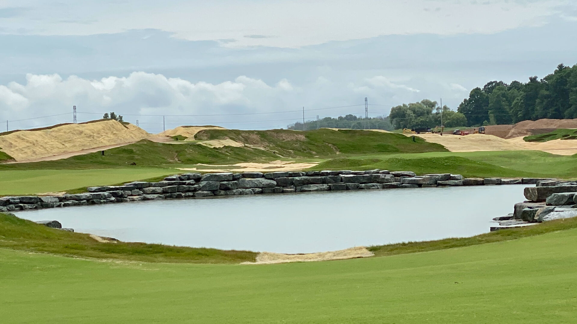 Photos: An Early Glimpse Of Par-3 Course, Putting Course At The Baths ...