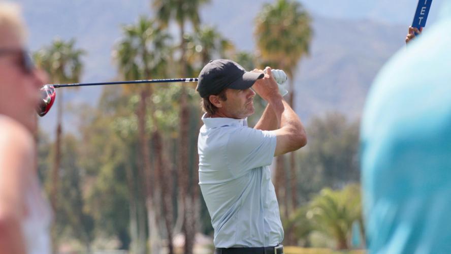 After driving to catch the leaders, Madison's Mario Tiziani puts it in