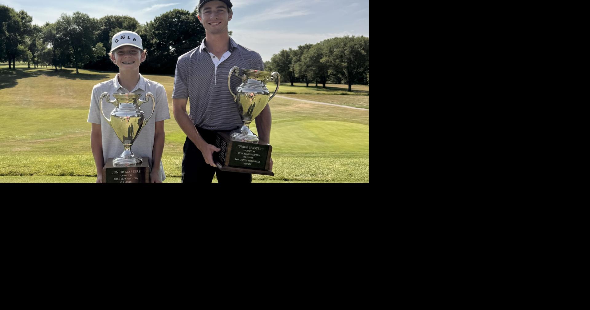 They were No. 1 with a bullet as qualifying medalists Peyton Albers, Brady Gaschke run the tables, sweep Junior Masters age-group titles