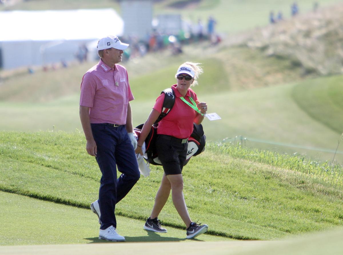 Playing well enough to be a factor, Madison's Steve Stricker, 'chip on