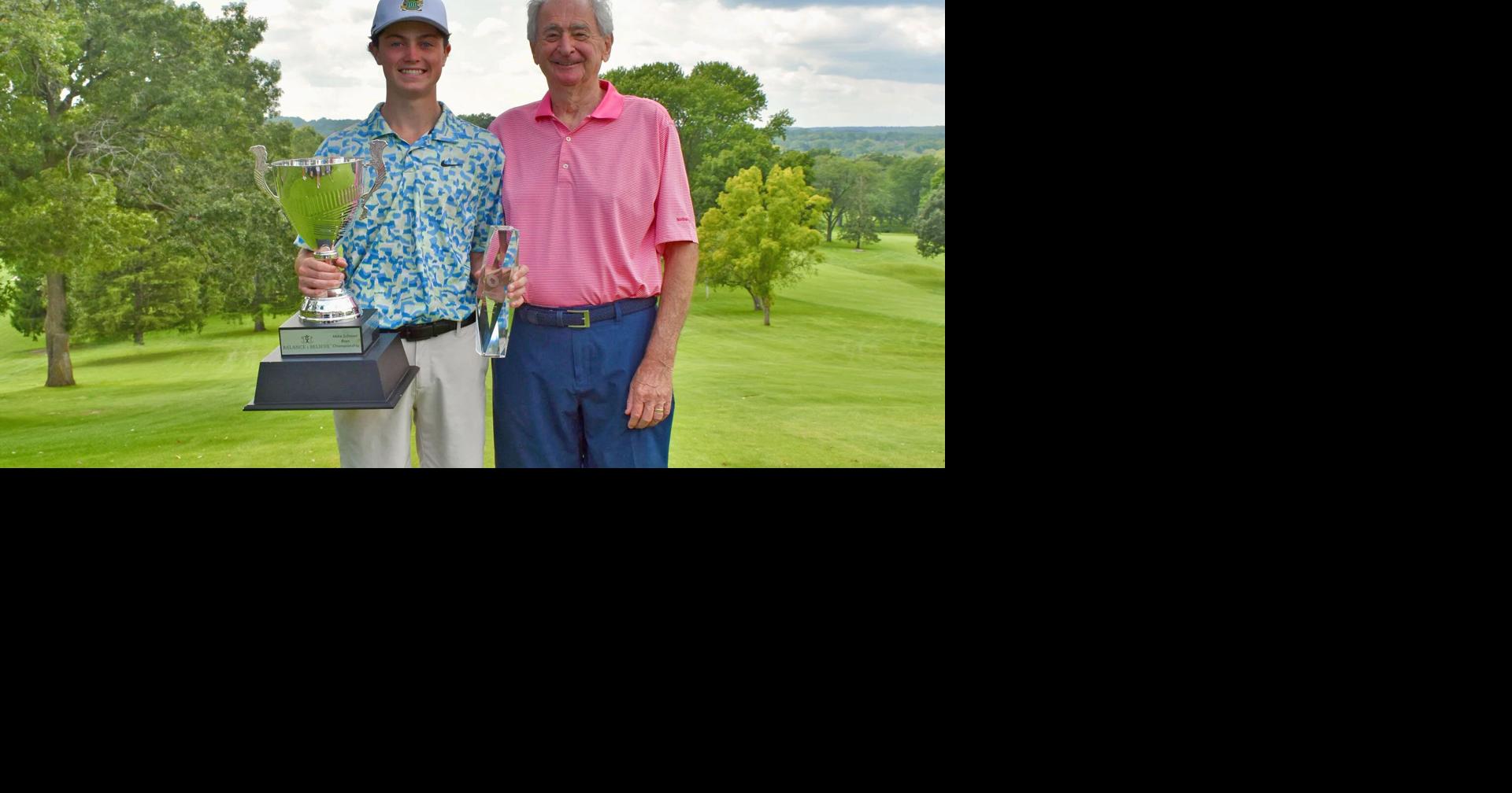 Reece Erickson makes the most of his second shot at Blackhawk CC's tricky 18th hole, edges Kade Wieland in playoff to win the Mike Schnarr