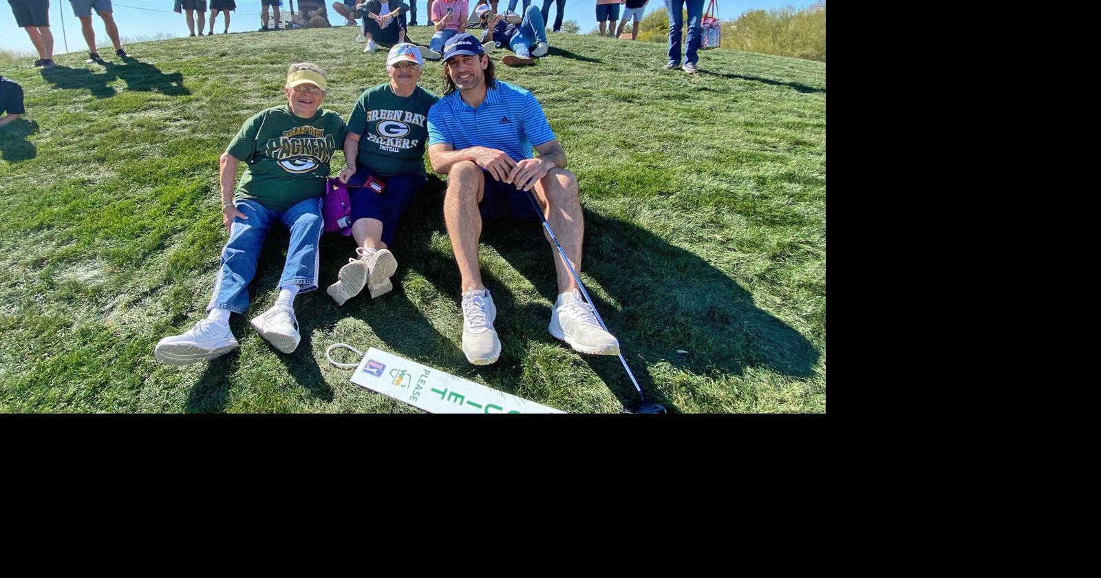 Packers QB Aaron Rodgers was truly a man of the people at WM Phoenix Open  pro-am. Just ask Marlowe Sorensen and Sandy Bing., Men's Professional