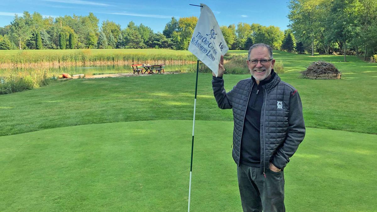 Kenosha man builds a five-hole golf course around a fishing pond in his  backyard after falling hook, line and sinker for the game | Gary D'Amato |  wisconsin.golf