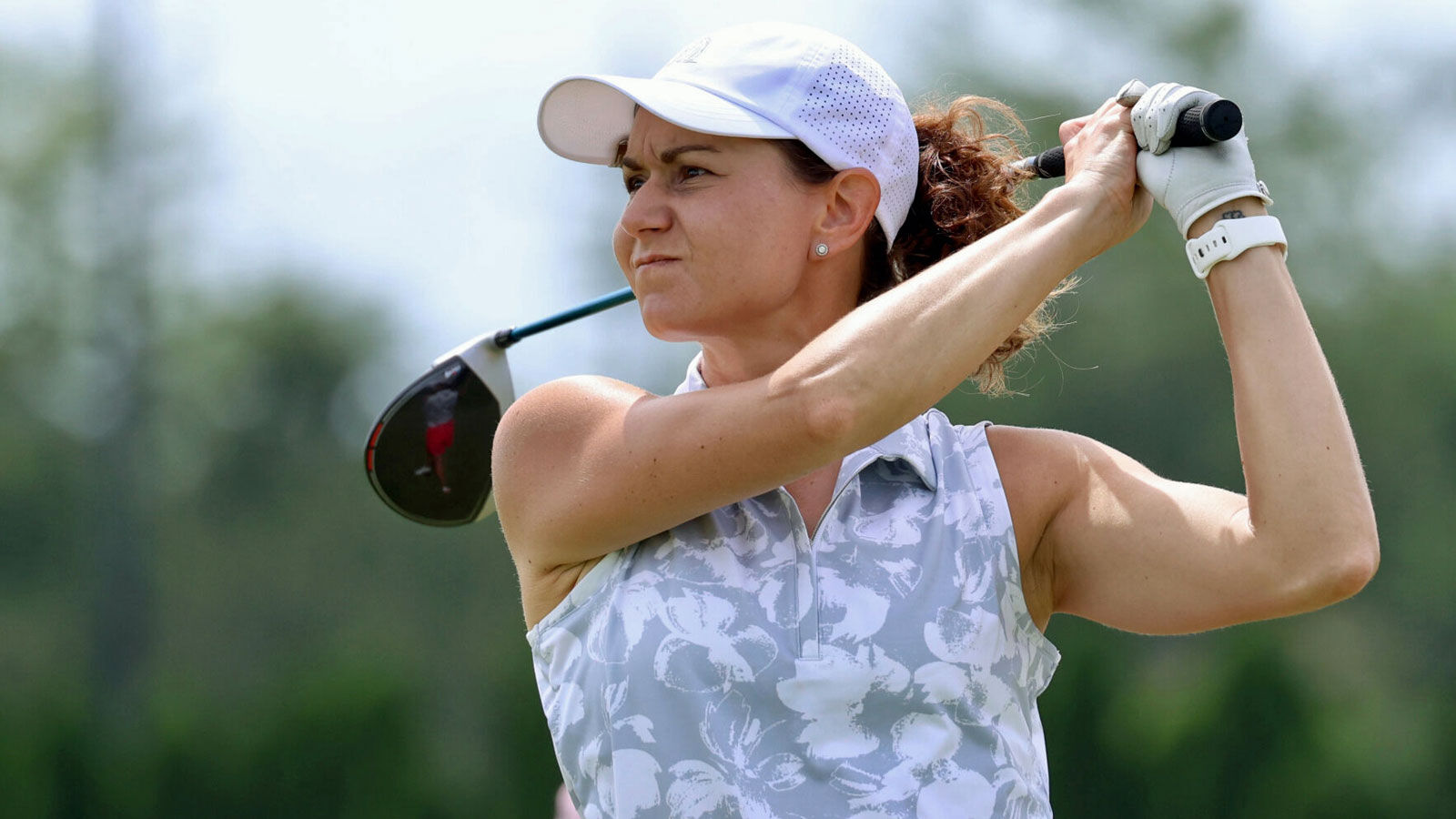 Five years into her return to competitive golf after a 15-year