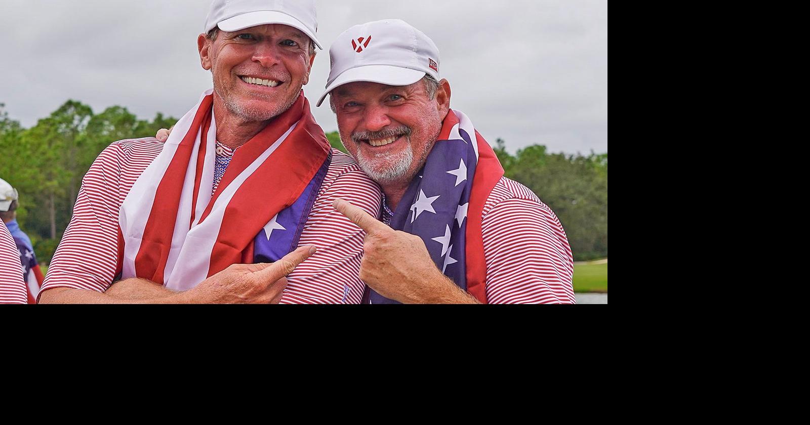 #39 Very very special #39 : Steve Stricker Jerry Kelly revel in Team USA #39 s