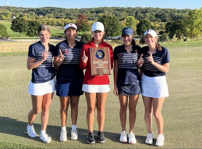 Photos 2022 WIAA girls golf sectional champions hoist their plaques