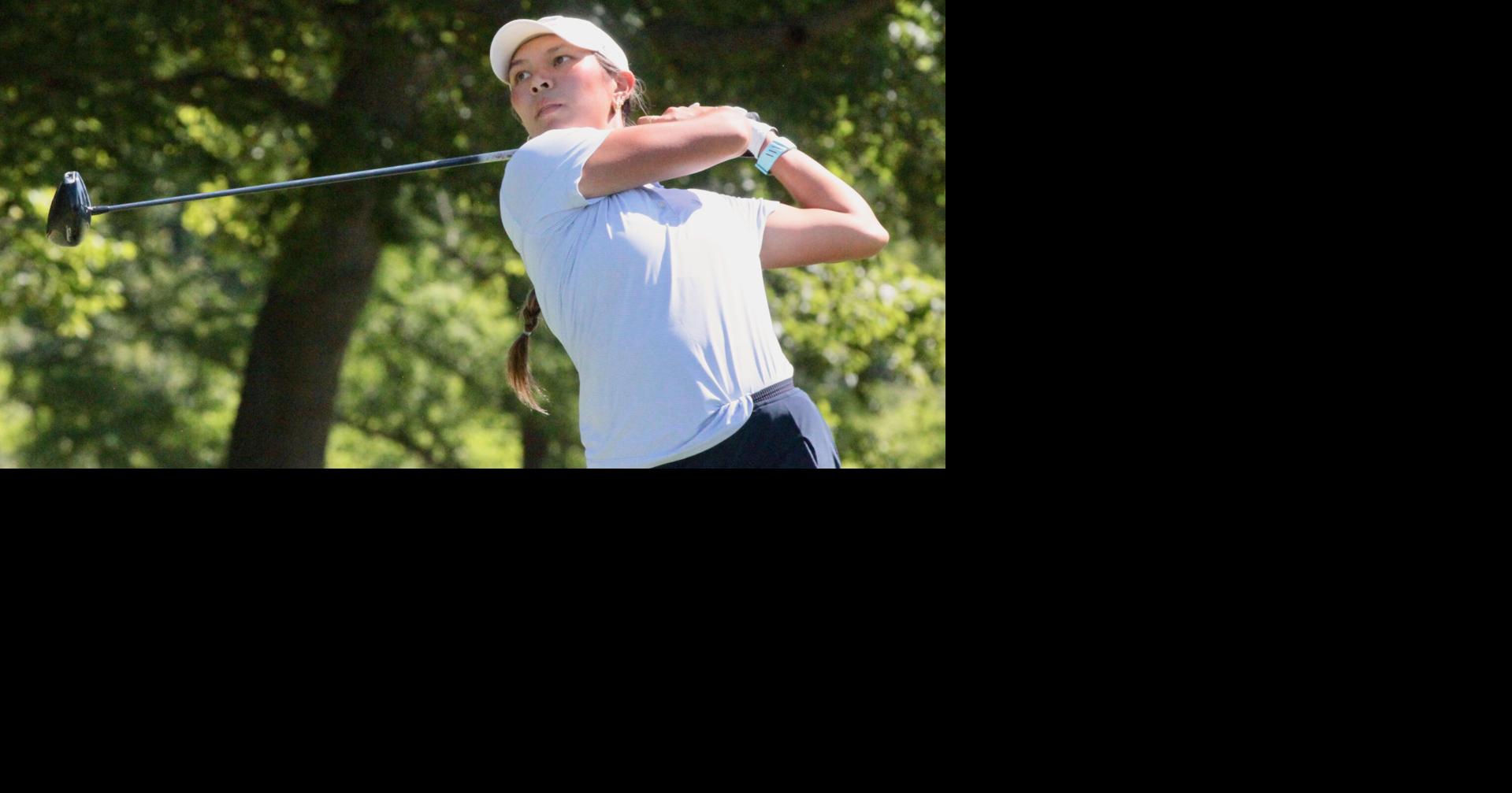 The heat is on as Jessica Guiser takes a four-stroke lead into the final round of the Wisconsin State Women's Amateur