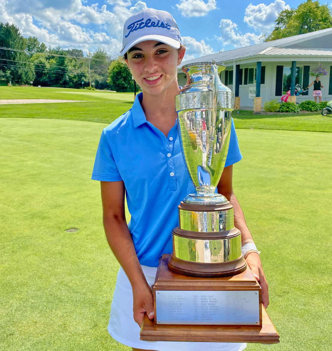 Racines Norah Roberts joins exclusive company with back-to-back State Junior Girls titles, but Green Bays Grace Durkin shows shes back WPGA Juniors wisconsin.golf picture