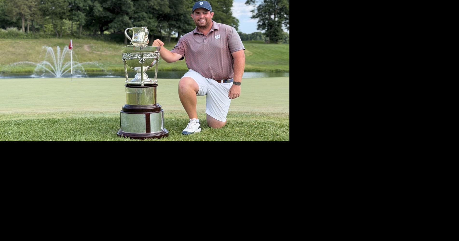 Former UW golfer Spencer Turtz stays the course after rocky start to win the Wisconsin State Amateur Championship at West Bend CC
