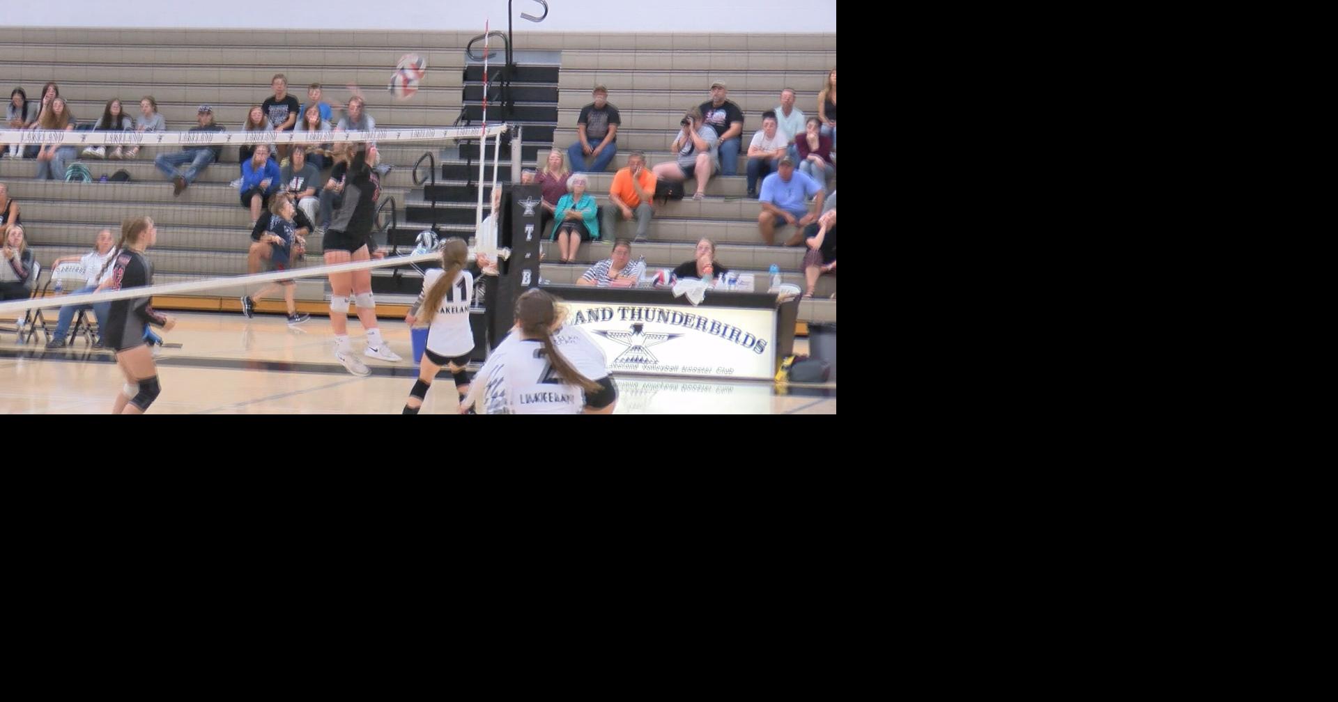 Prentice Takes Down Lakeland Union in Volleyball Sports