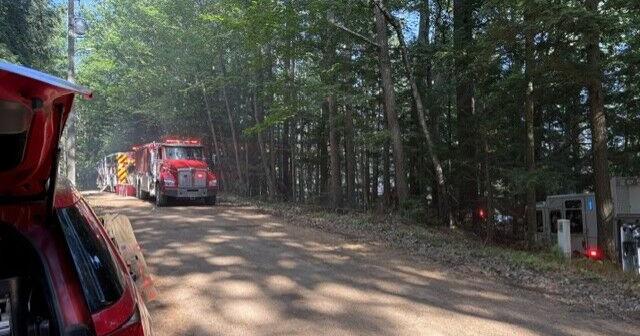 Merrill lake house destroyed by fire, no injuries reported