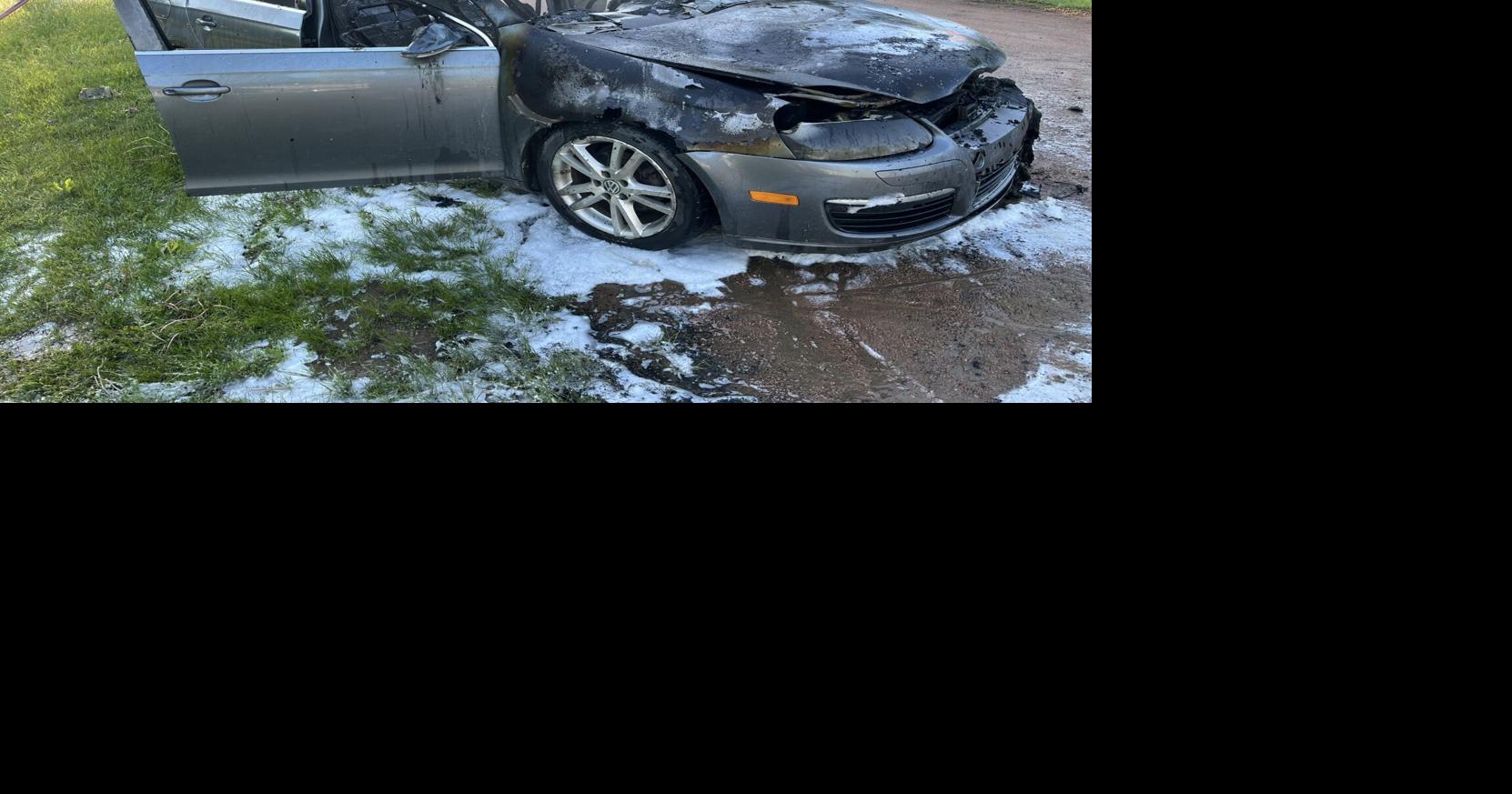 Vehicle fire near Merrill Thursday morning causes total loss | News ...