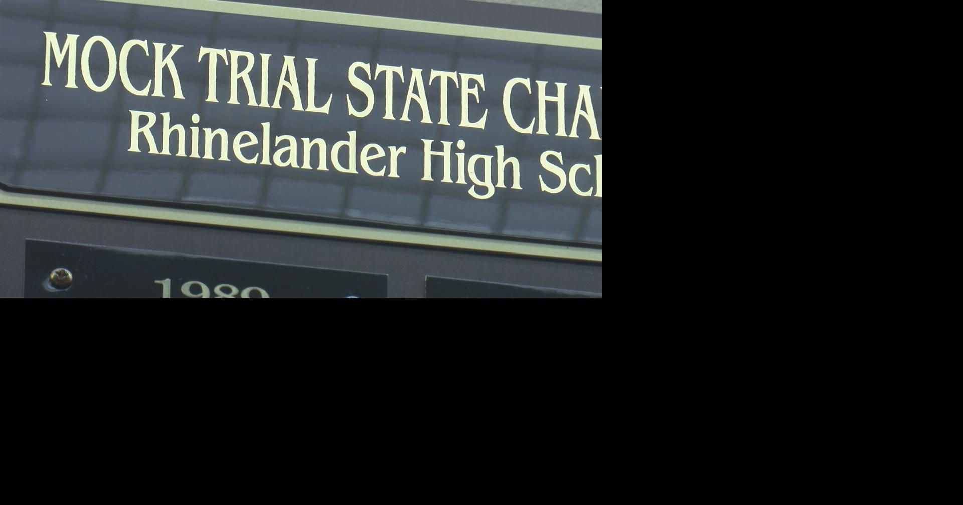 Rhinelander Mock Trial team prepares for state tournament | Local News ...