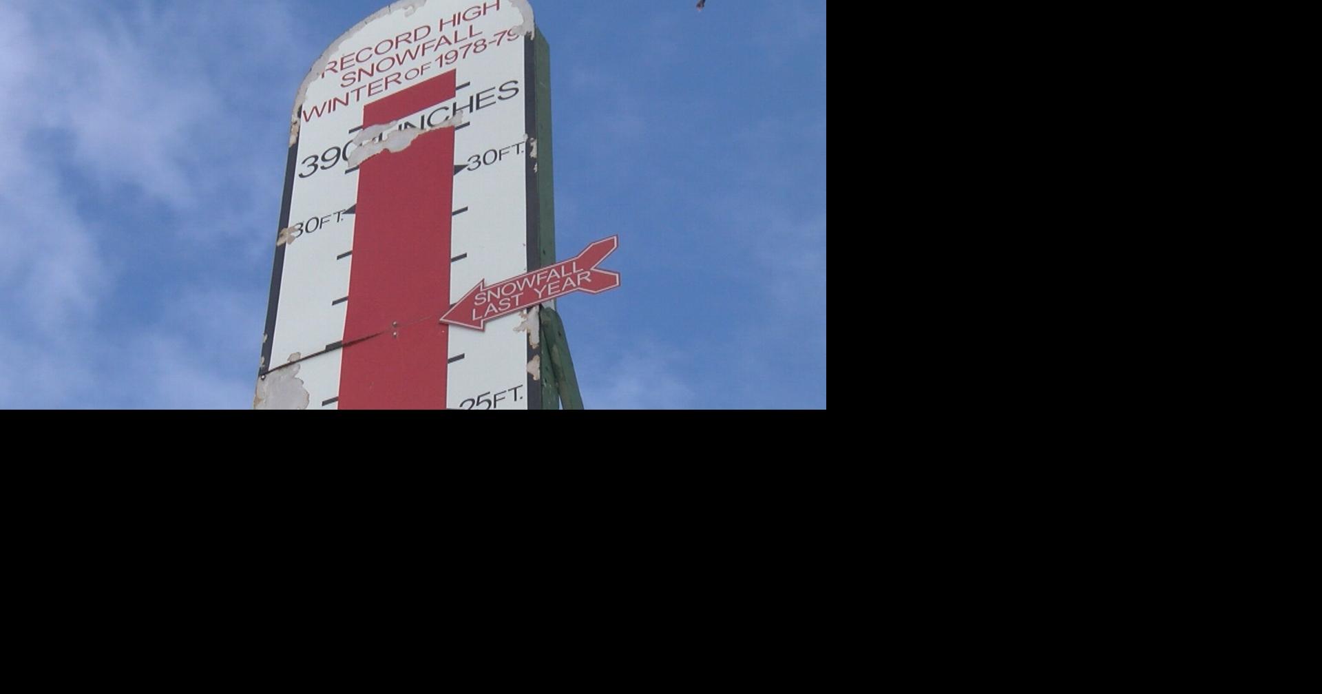 Michigan's Keweenaw Peninsula nears 300 inches of snow this winter