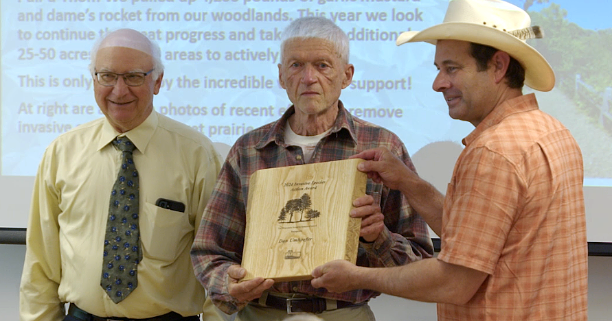 Marshfield man wins award for work removing invasive species - Vimarsana News