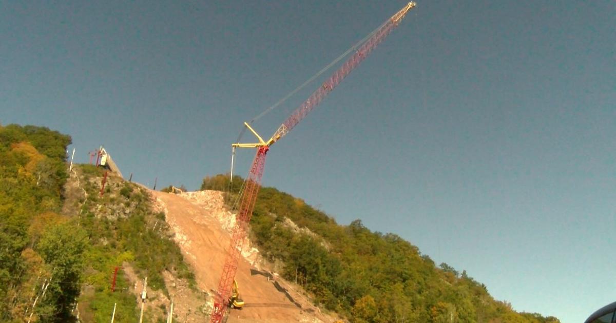 Copper Peak ski jump under construction to host future tournaments, attract skiers across the world