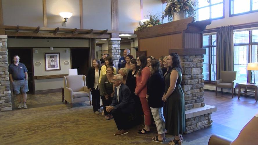 Evers visits Rhinelander healthcare center to highlight WisCaregiver