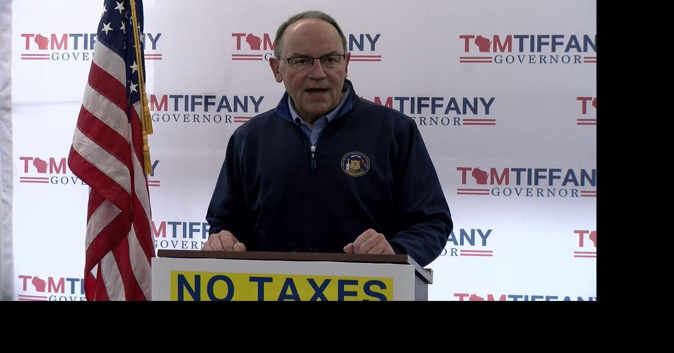Congressman Tom Tiffany vows to end state income taxes on tips and overtime if elected governor