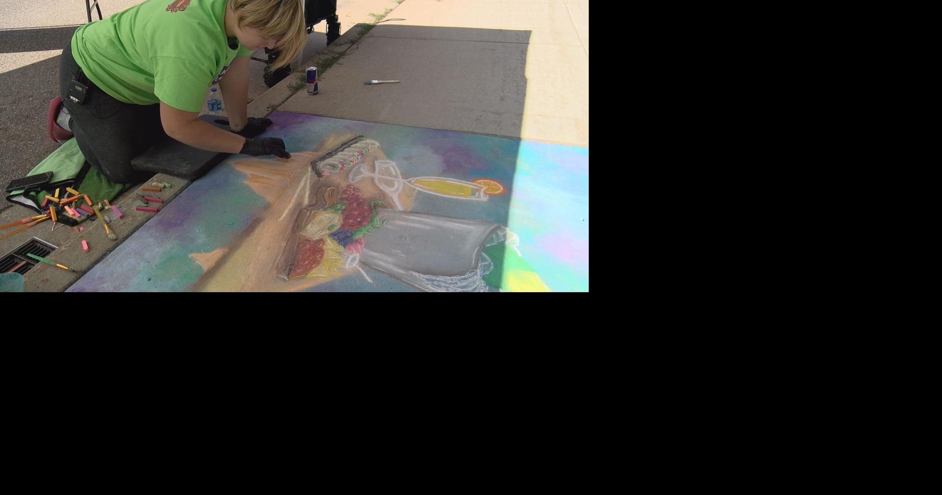 Rhinelander Chalkfest 2026 brings community out for art