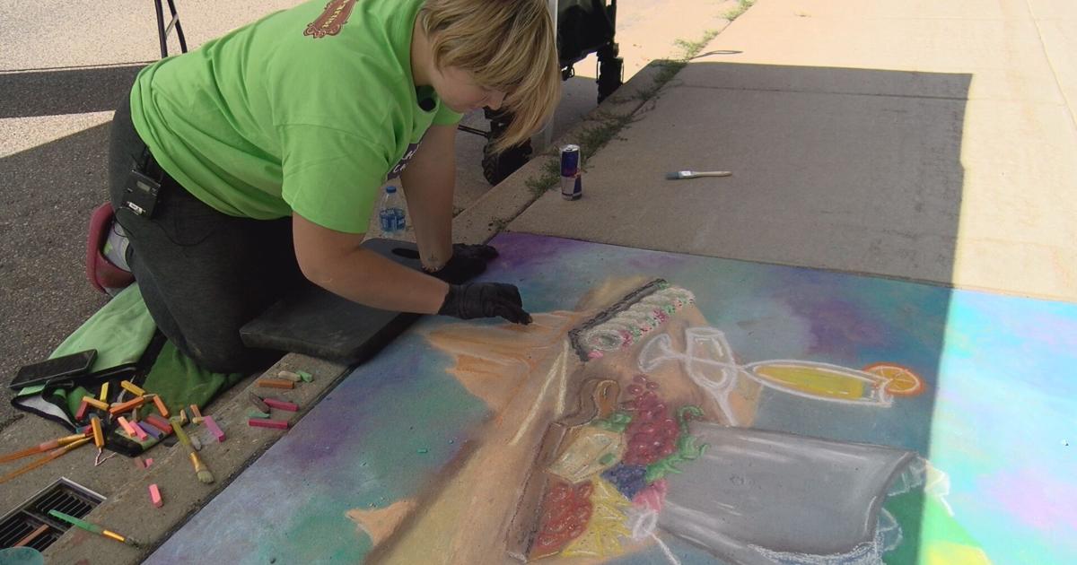 Rhinelander Chalkfest 2026 brings community out for art