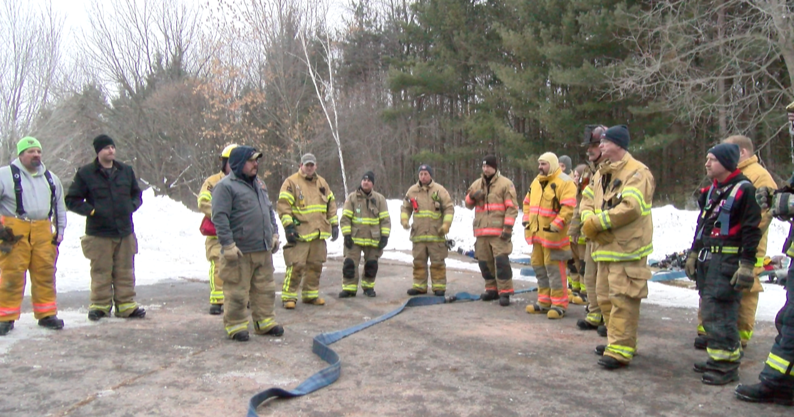 Area fire fighters participate in acquired structure burn training - Vimarsana News