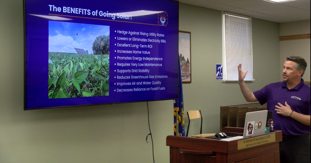 Northwinds Solar looks to educate Northwoods residents on solar power through "Solar 101" presentations