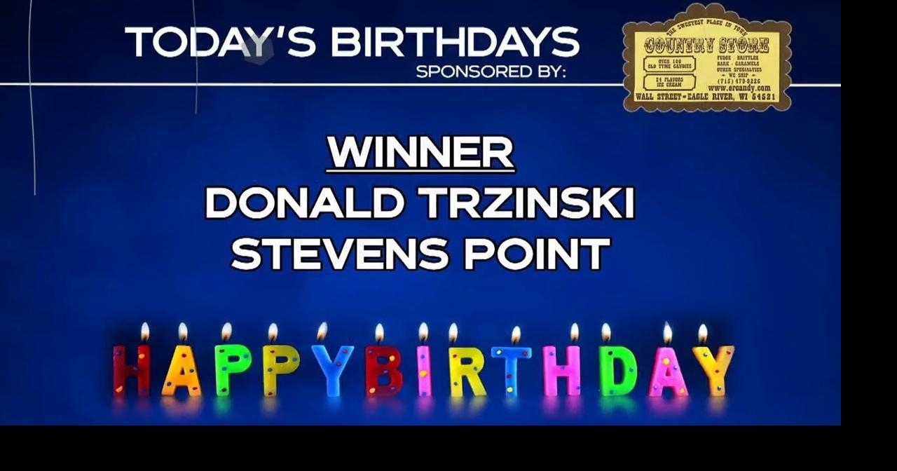 Birthday Club Winner 4-8-25 | Contests | wjfw.com