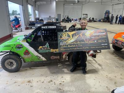 10-year-old local racer donates his winnings to his favorite racer who ...