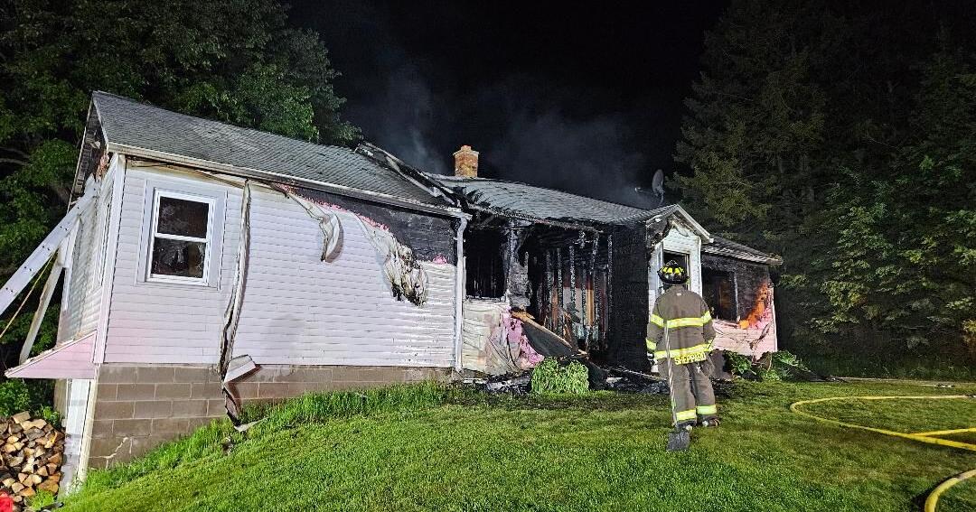Home near Merrill a total loss after fire early Saturday morning | News ...