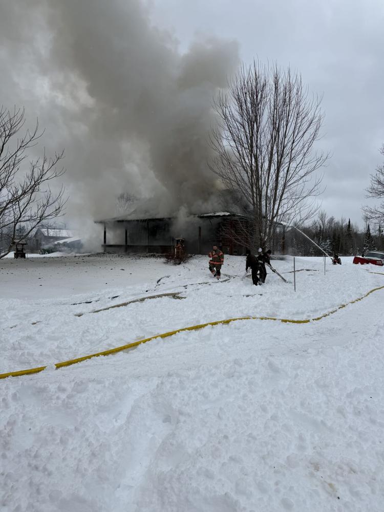 Merrill home a total loss after fire Sunday | Local News | wjfw.com