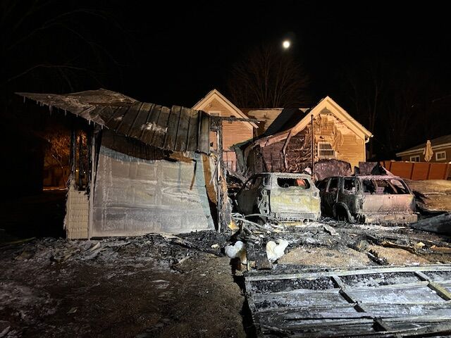 Firefighters save house while garage is total loss after Merrill fire ...
