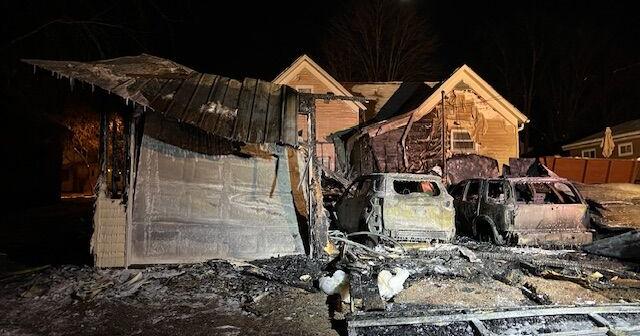 Firefighters save house while garage is total loss after Merrill fire ...