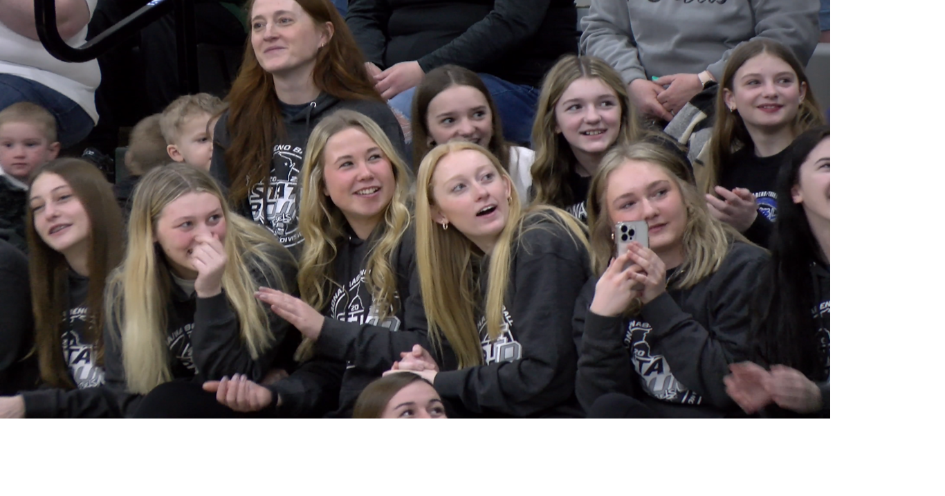 School pep rally sends Laona/Wabeno girls basketball team off to state