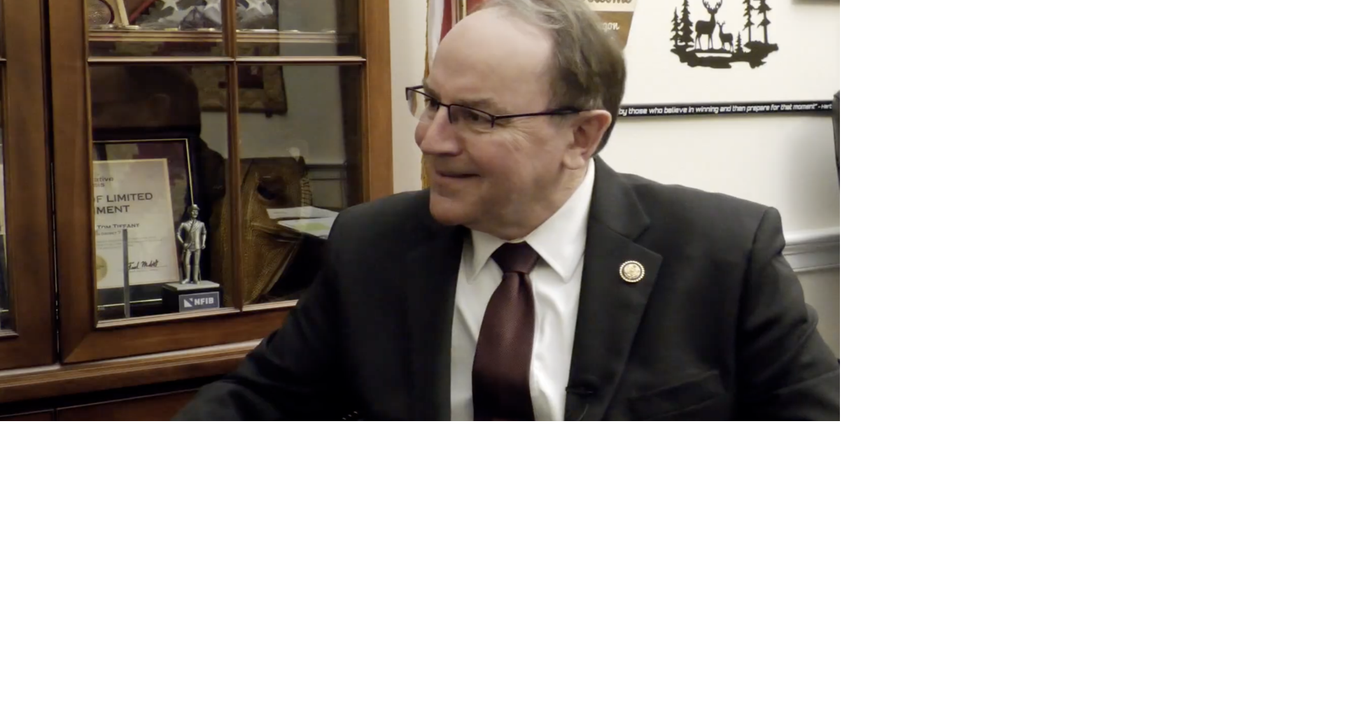 Rep. Tiffany interview | News | wjfw.com
