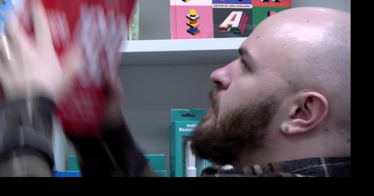 'It's not the first time:' Stevens Point bookstore front door vandalized, owner suspects it may have been intentional