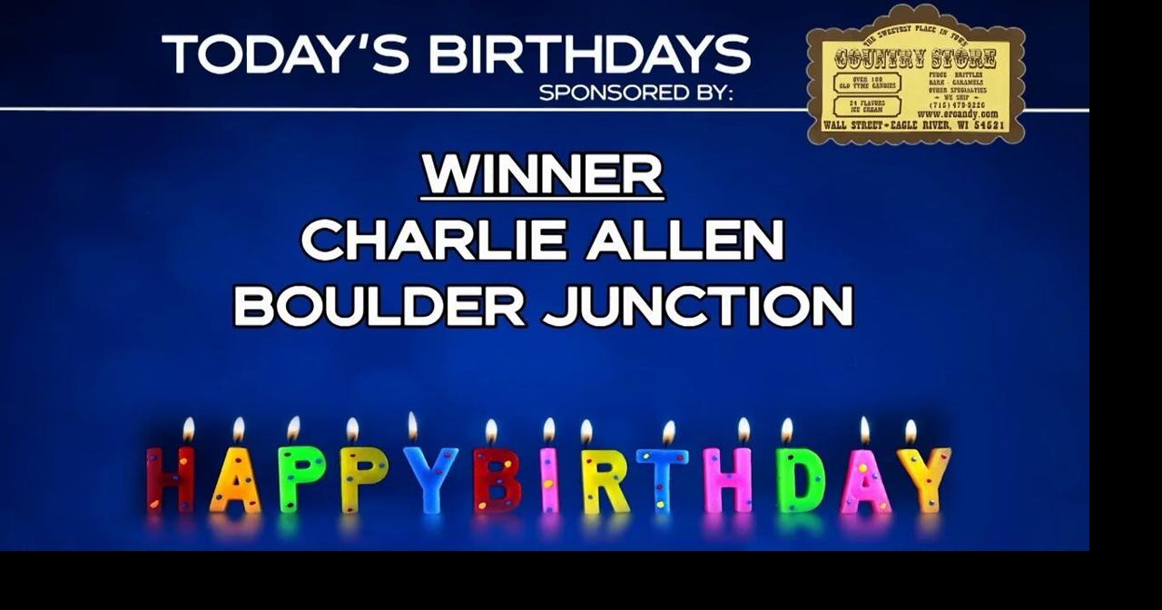 Birthday Club Winner 12-4-23 | Contests | wjfw.com