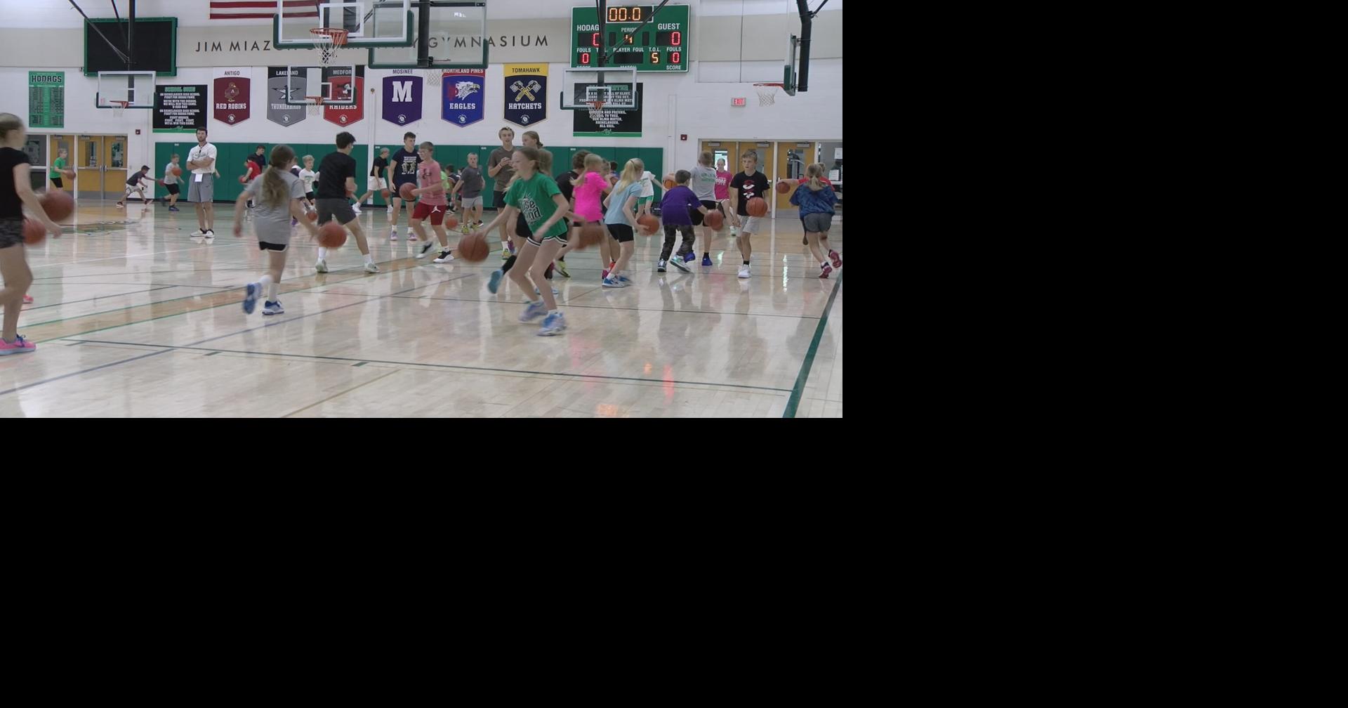 Hodag Hoops Camp Builds Skills, Confidence for Rhinelander Youth