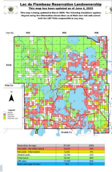 Lac Du Flambeau tribe says it has added over 2,400 acres to the ...