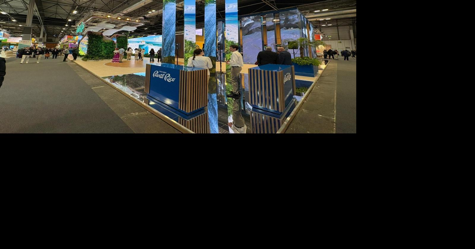 This is what the Puerto Rico pavilion looks like at FITUR 2026