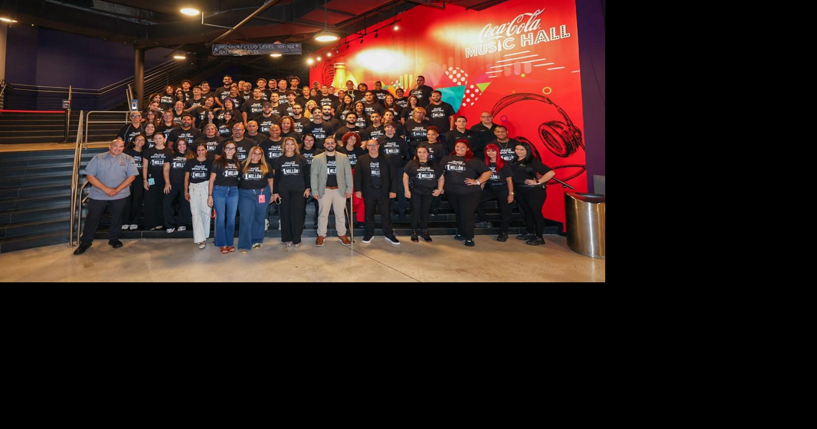 Coca-Cola Music Hall Celebrates Arrival of One Millionth Visitor