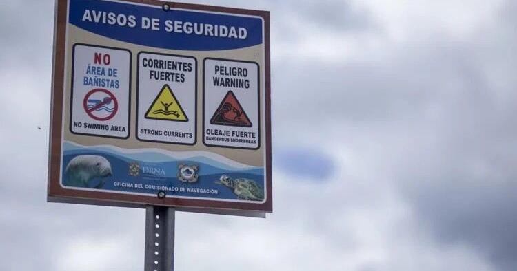 Dangerous waves and sweltering heat will mark the start of the week in Puerto Rico.