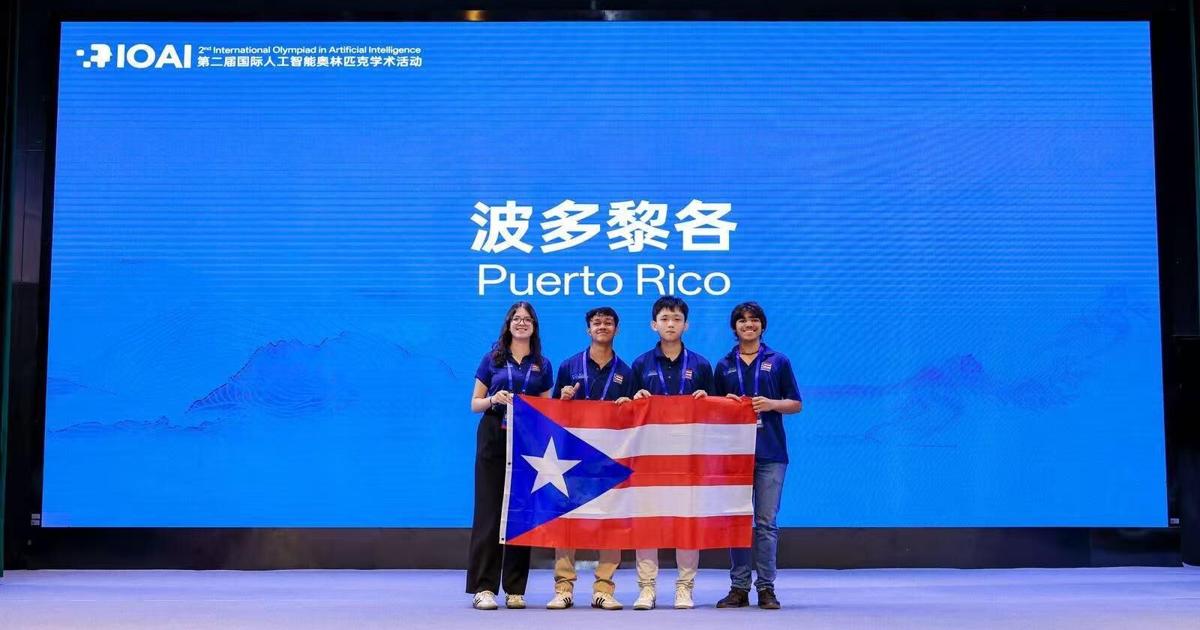 “Beyond Proud” Puerto Rico Team Wins Seventh Place at AI Competition in Beijing