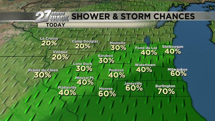 Shower and storm chances increasing early week | Weather | wkow.com