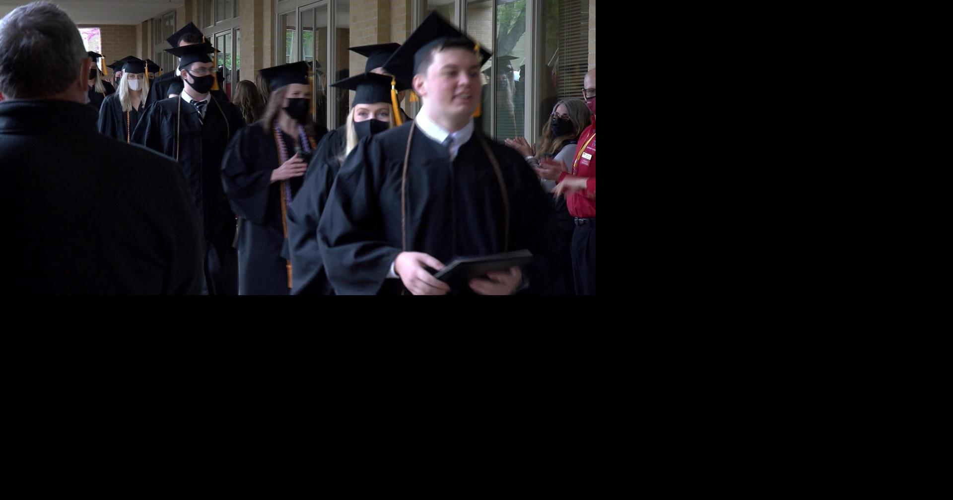 Edgewood College hosts in-person 2021 graduation | Archive | wkow.com